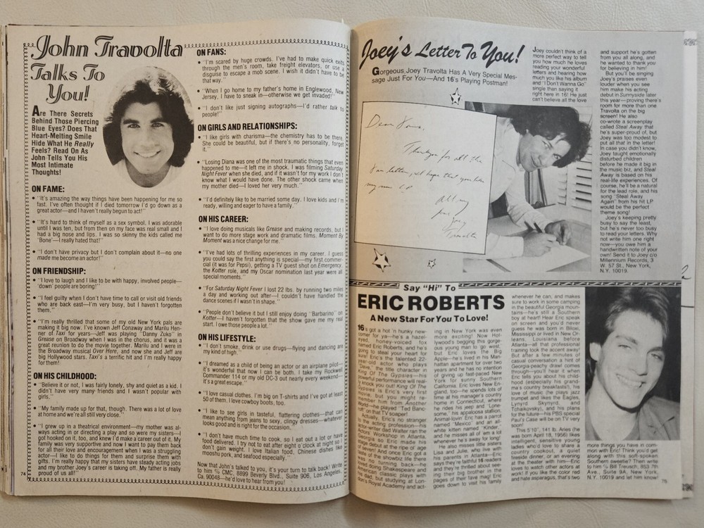 16 Magazine March 1979 KISS, CASSIDY, GIBB, CRISS