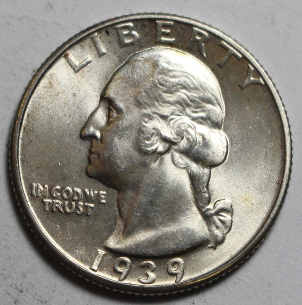 1939 Washington Quarter M1319