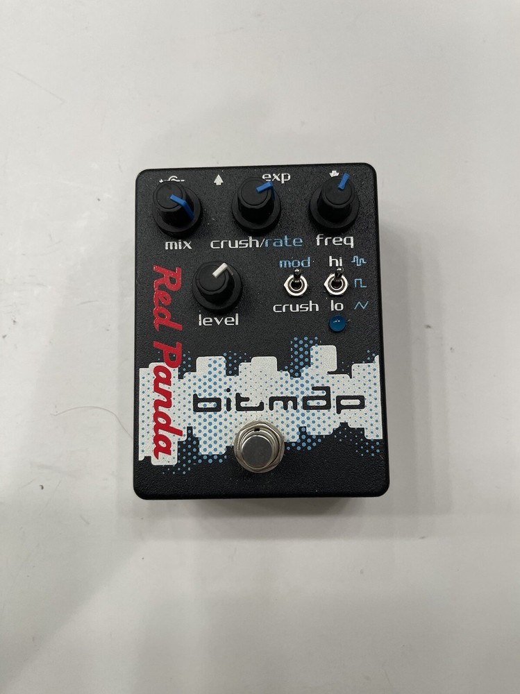 Red Panda Bitmap V1 Bitcrusher Bit Map Modulation Guitar / Bass Effect Pedal