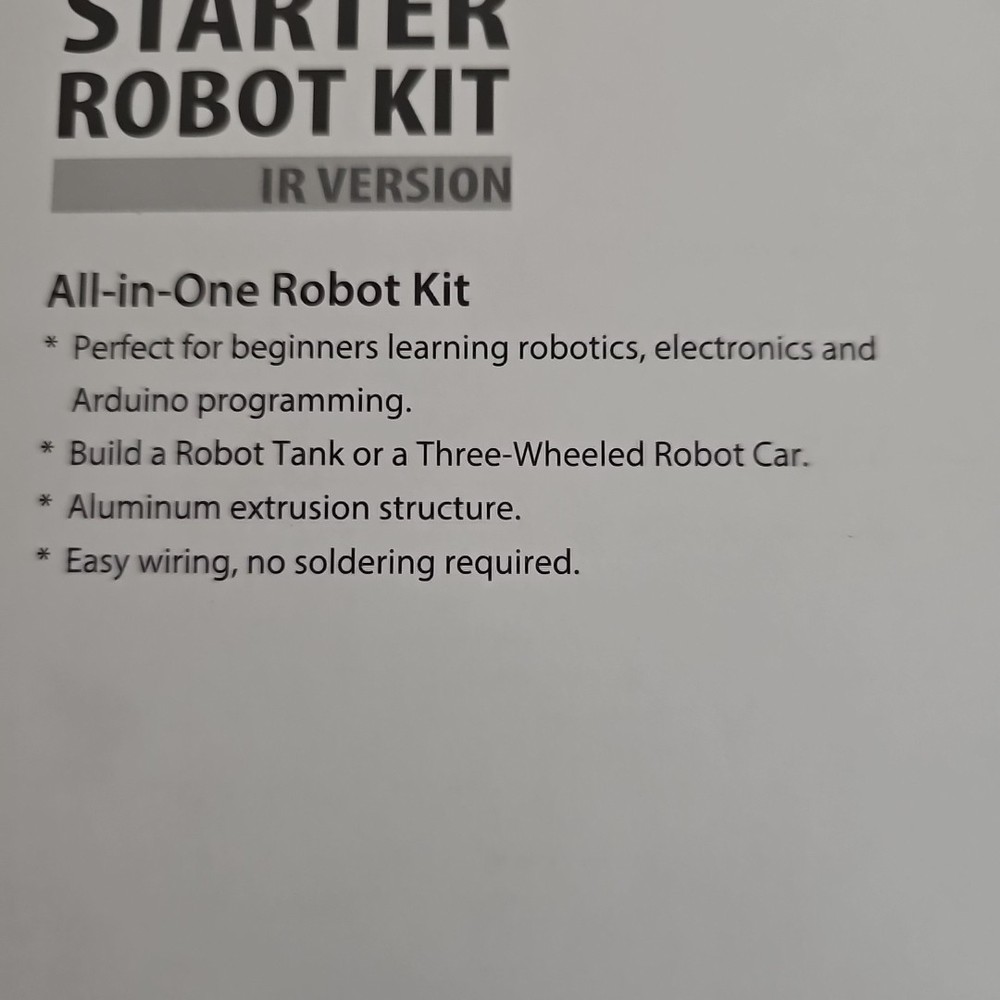 Makeblock Starter robot kit IR Version. All In One Robot Kit New In Box Sealed.