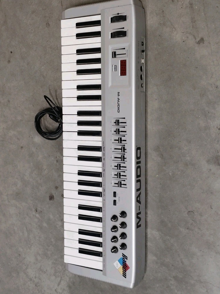 M Audio Radium 49-Keys Battery Powered USB Midi Controller Keyboard