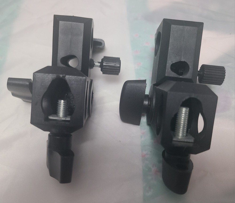 2-Pack Flash Adapter Swivel Light Bracket And Umbrella Holder