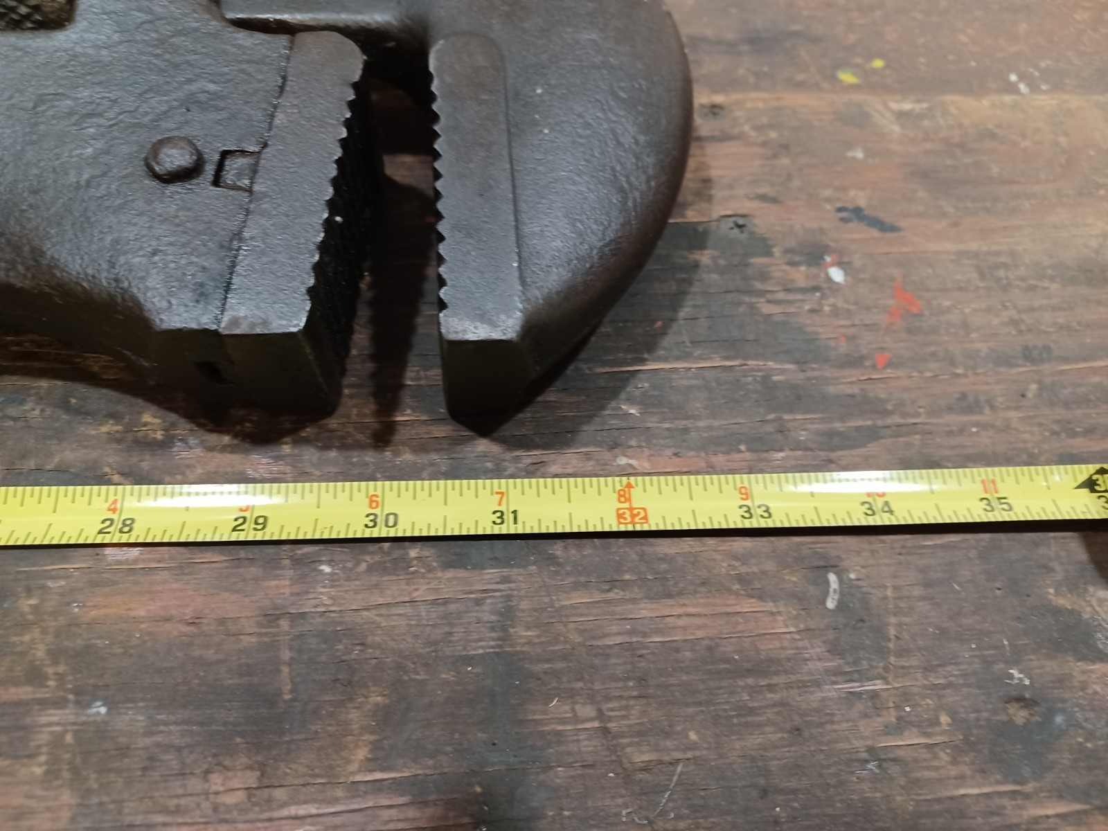 WALWORTH Walco (36") pipe wrench made-in-USA vintage it works good!