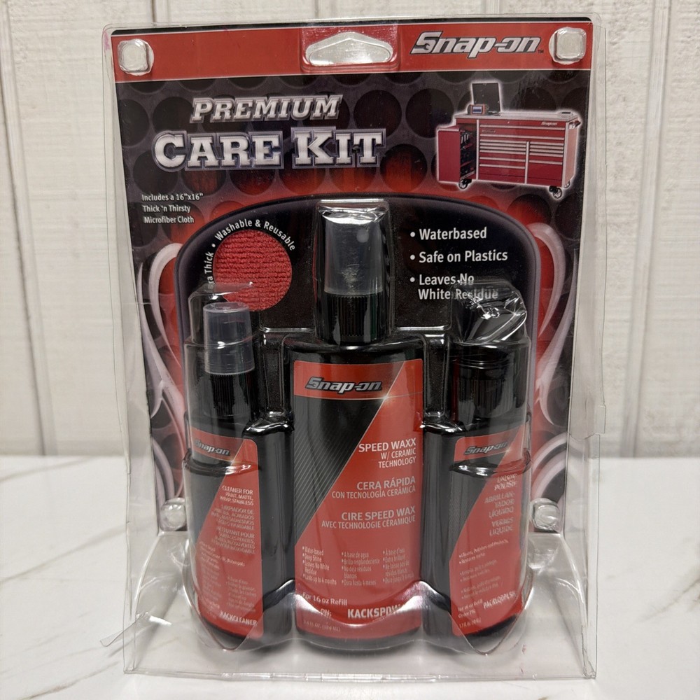 Snap-On 4 Piece Premium care Kit