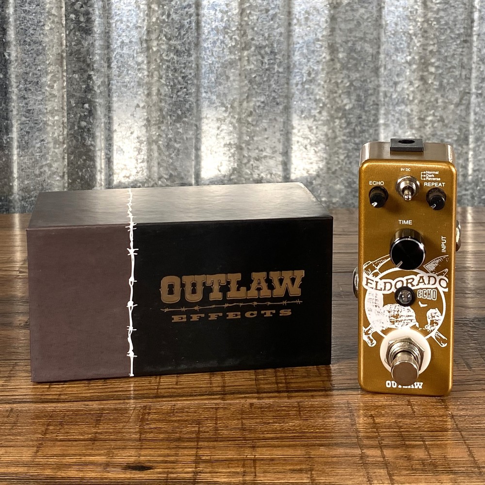 Outlaw Effects Eldorado 3 Mode Echo Guitar Effect Pedal