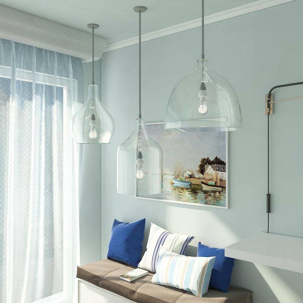 DEWENWILS Remote Control Light Lamp Socket Programmable, 4 Sockets 2 Remotes