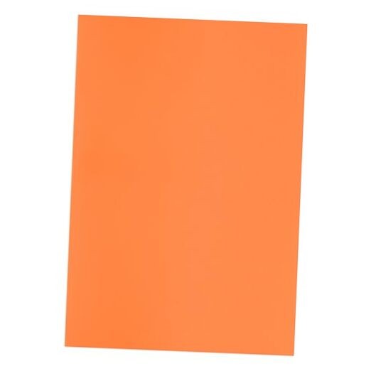 Rectangular Rubber Stamp Sheet, 11.7x8.3 Inch, A4 Size, Soft Rubber Orange