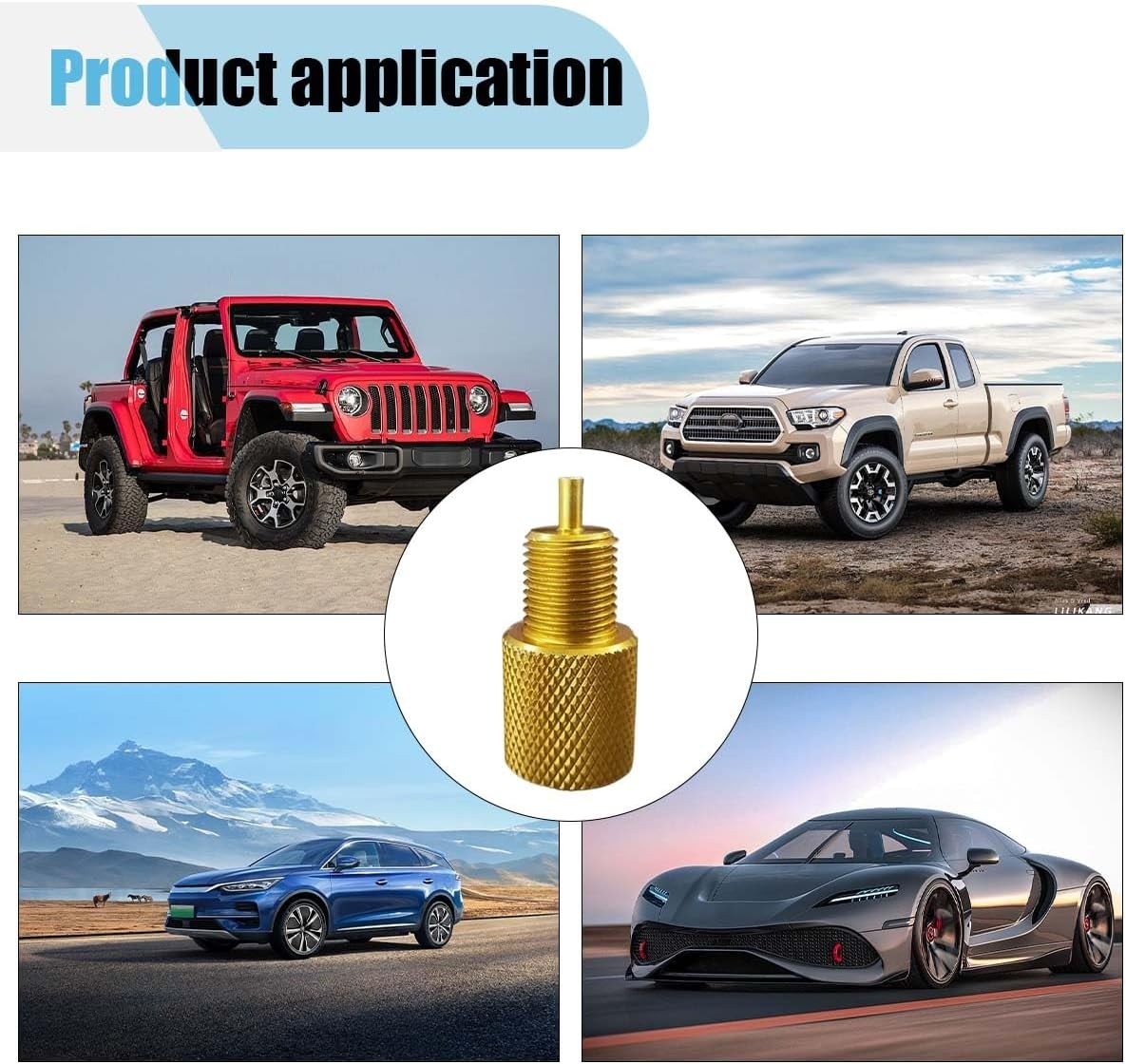 Brake Proportioning Valve Bleeder Tool, Tool Gold