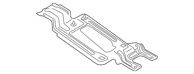 Genuine Mitsubishi Amplifier Lower Bracket 8701A854