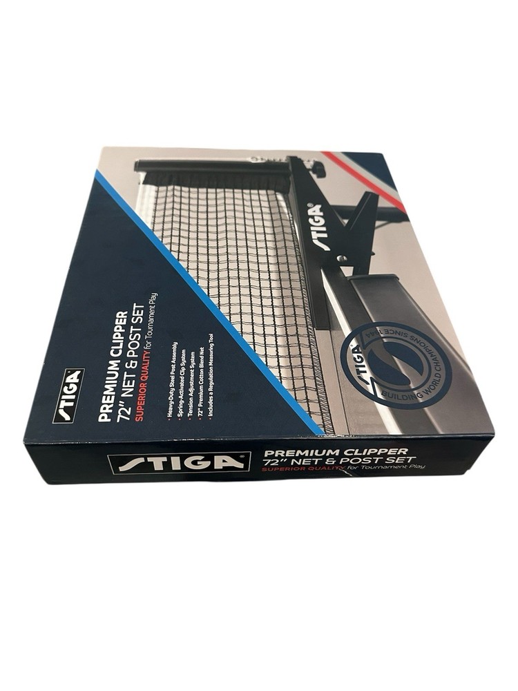 Stiga Premium Clipper 72" Net And Post Set, T1566