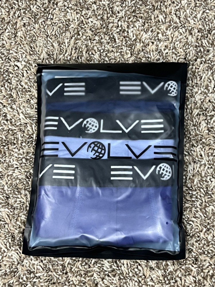EVOLVE by 2(X)ist Luxe No-Show Brief 3 Pack -Large
