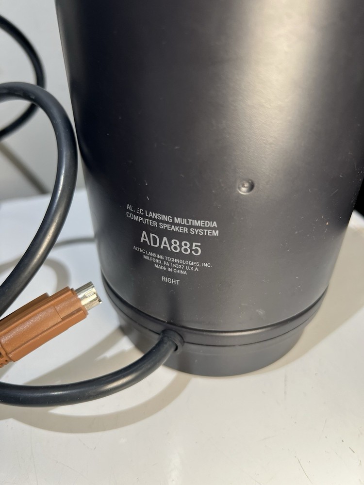 Altec Lansing Multimedia Computer Speaker System Powered Subwoofer ADA885