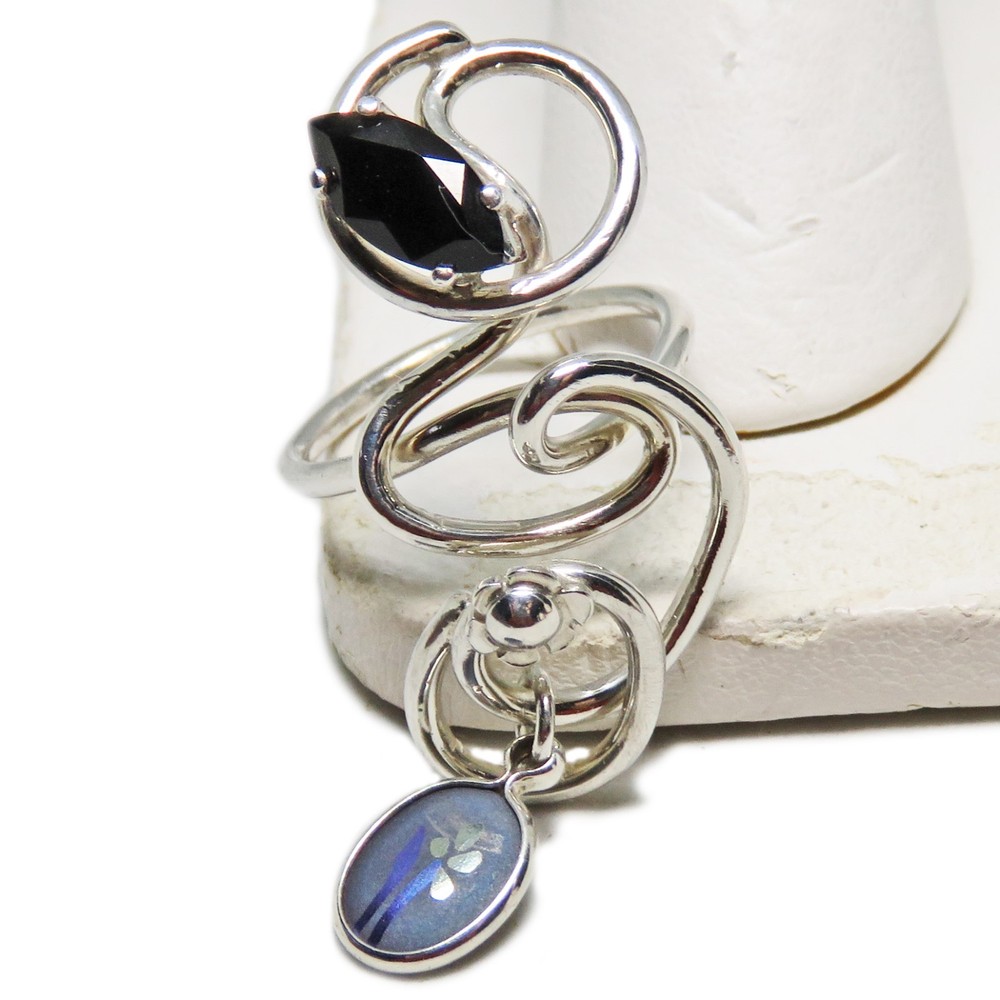 Unique Sterling Silver Hand Crafted Upcycled Flexi-Ring By SoniaMcD