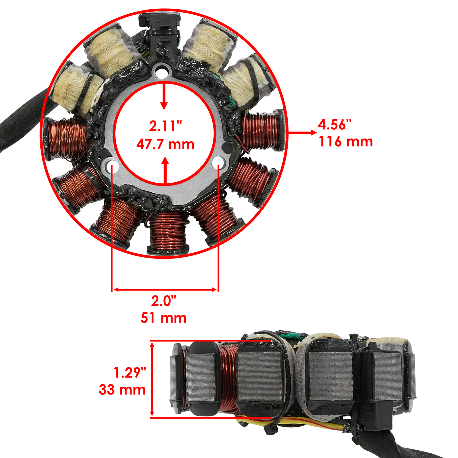 Stator For Arctic Cat Crossfire 1000 EFI 2007-2009/Crossfire 800 8 EFI 2007-2011