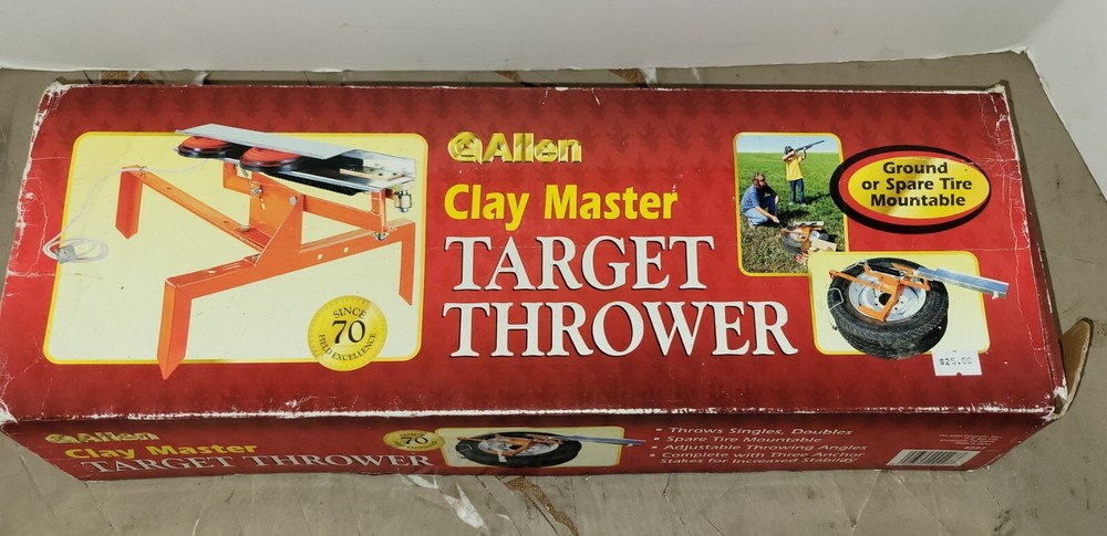 Claymaster 15236 Target Thrower Single Double Ground Or Tire Mount