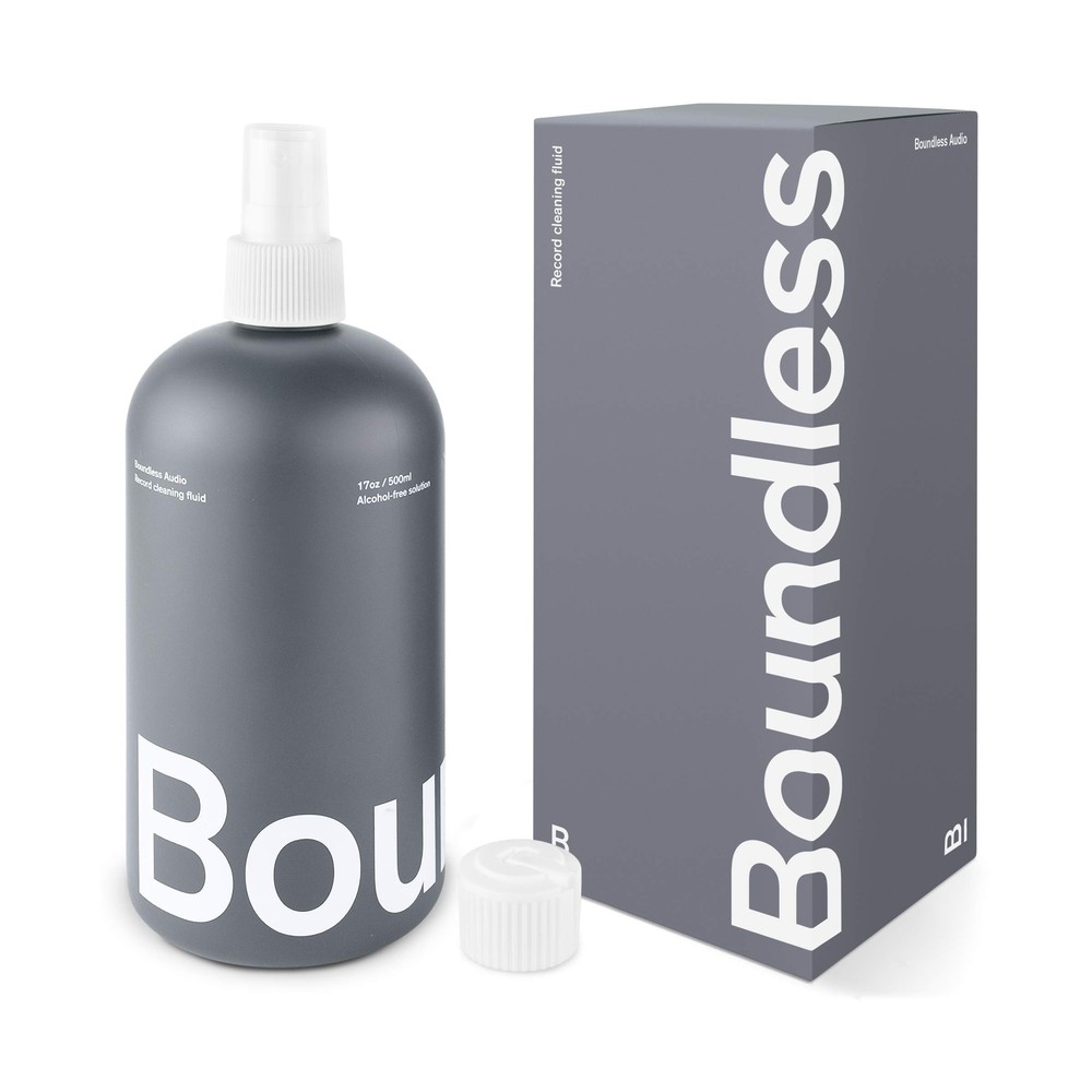 Boundless Audio Record Cleaner Solution - Extra Large 17oz Vinyl Record Clean...