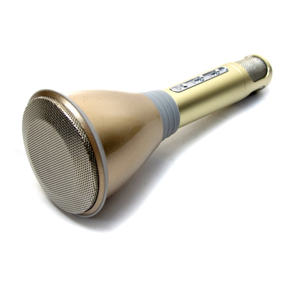 Mini Karaoke Wireless Bluetooth Handheld Microphone With Speaker