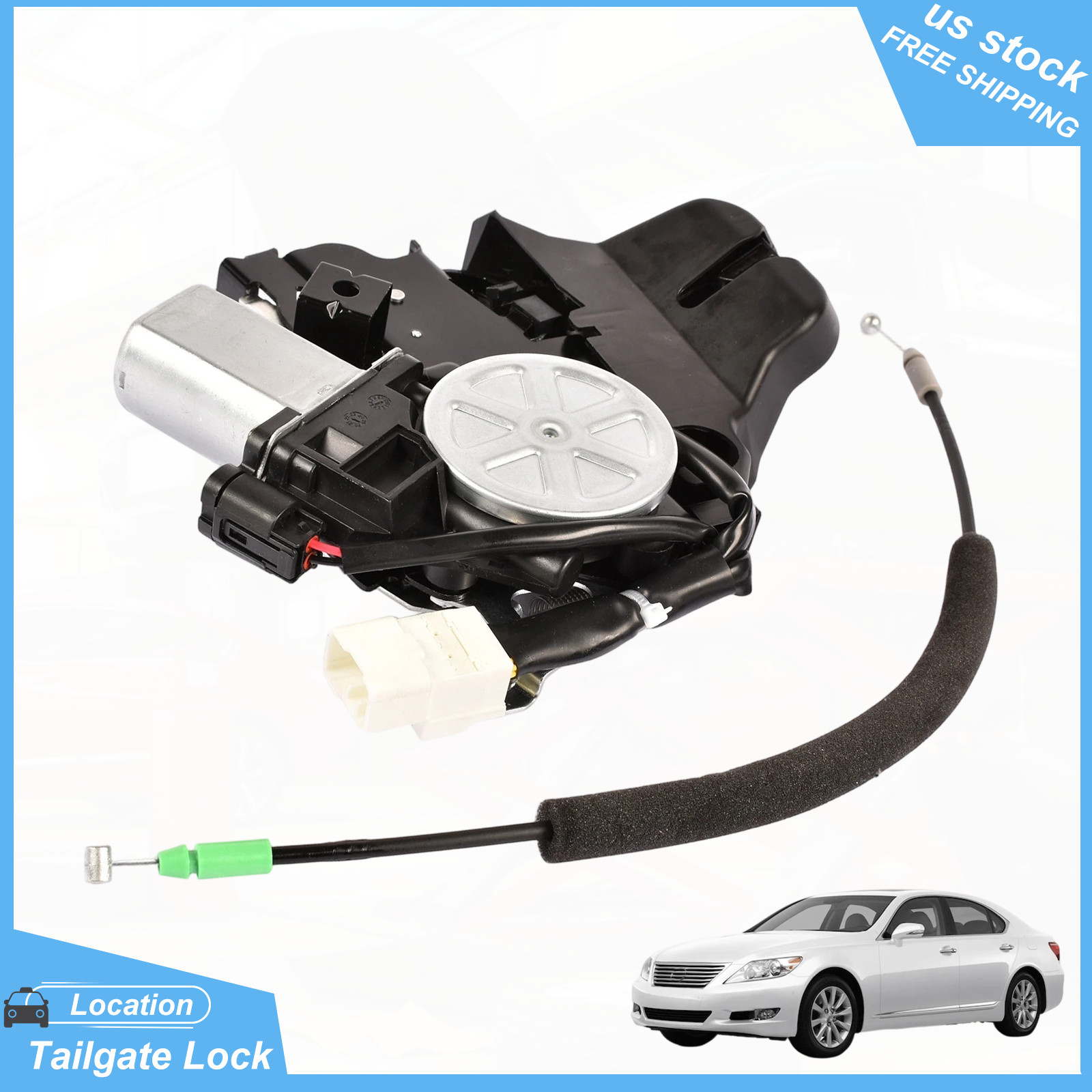 Tailgate Lock Trunk Latch Actuator Motor For Lexus LS460 LS600H 6465050040