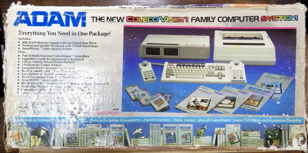 ADAM Colecovision Family Computer System Tested