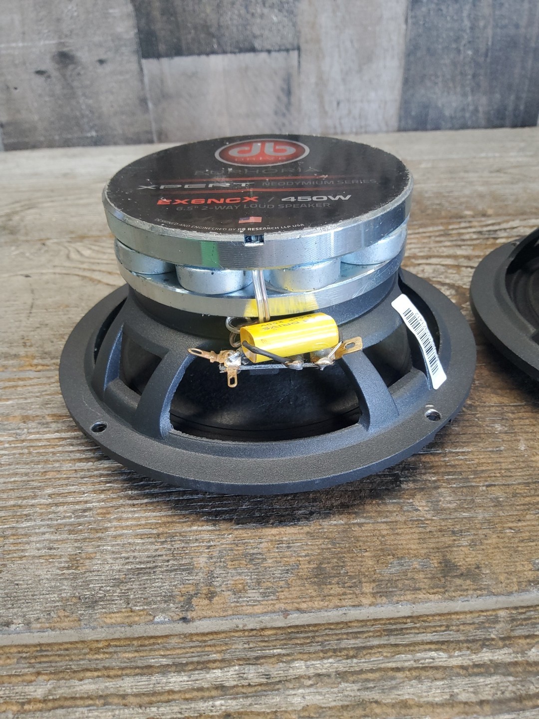 DB Drive Euphoria Xpert Neodymium Series EX6NCX 450W 6.5" 2 Way Loud Speakers