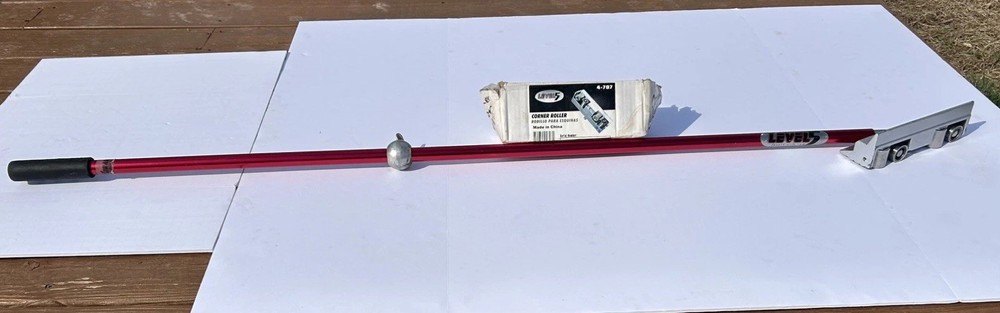 LEVEL5 Tools Corner Roller 4-707 with Standard Handle 4-477