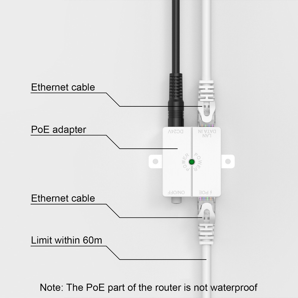 Outdoor WiFi Range Extender Long Range AC600/N300 Router Wireless Access Point