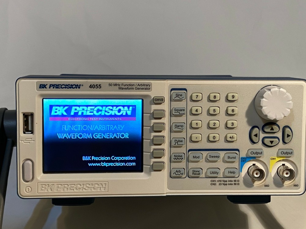BK PRECISION 4055 50MHz FUNCTION/ARBITRARY WAVEFORM GENERATOR 110-240V 50/60Hz