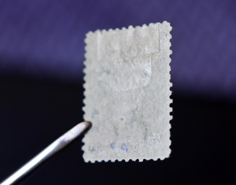 Ceylon SC# 52 Mint Hinged with Disturbed Gum Signed