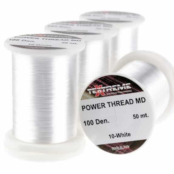 Textreme ® Power Thread Medium 100dn ** 2025 Stocks 100m  ***** Fly Tying Thread