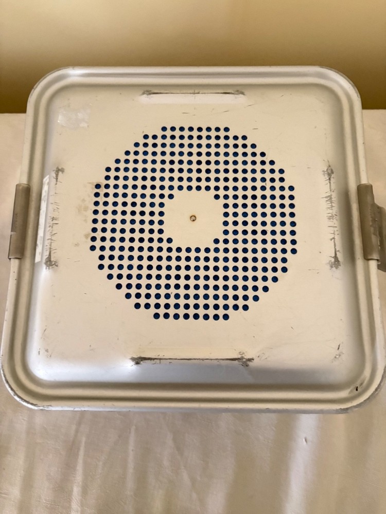 Instrument Sterilization Container with internal tray