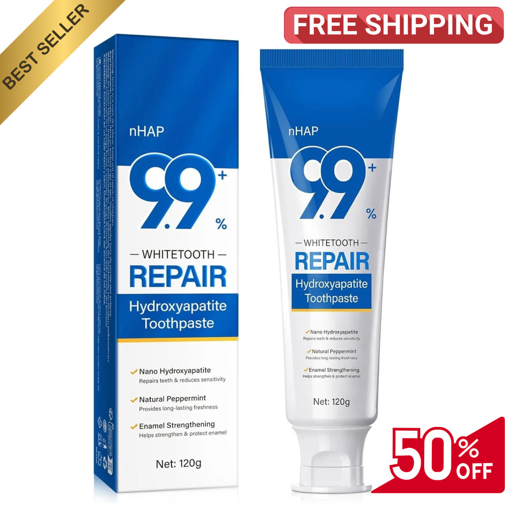 9.9% Hydroxyapatite Toothpaste, 4.23 Oz Nano Hydroxyapatite Toothpaste for Ename