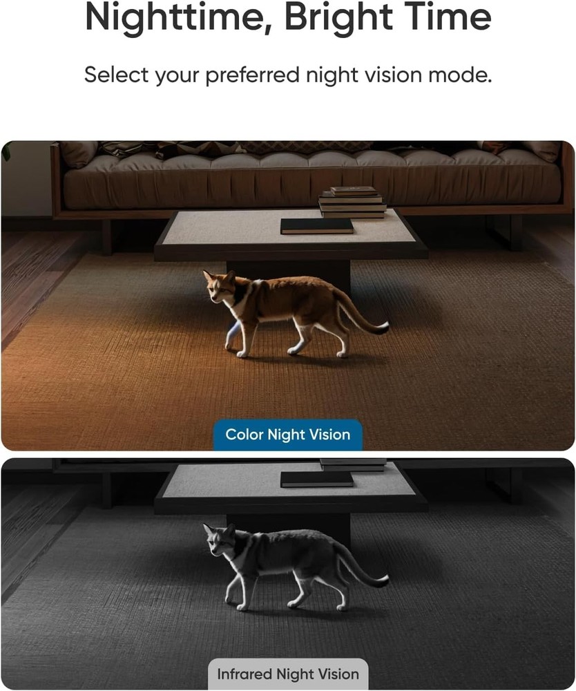 eufy Security 4K Indoor Camera E30-No Subscription,Work as Pet White