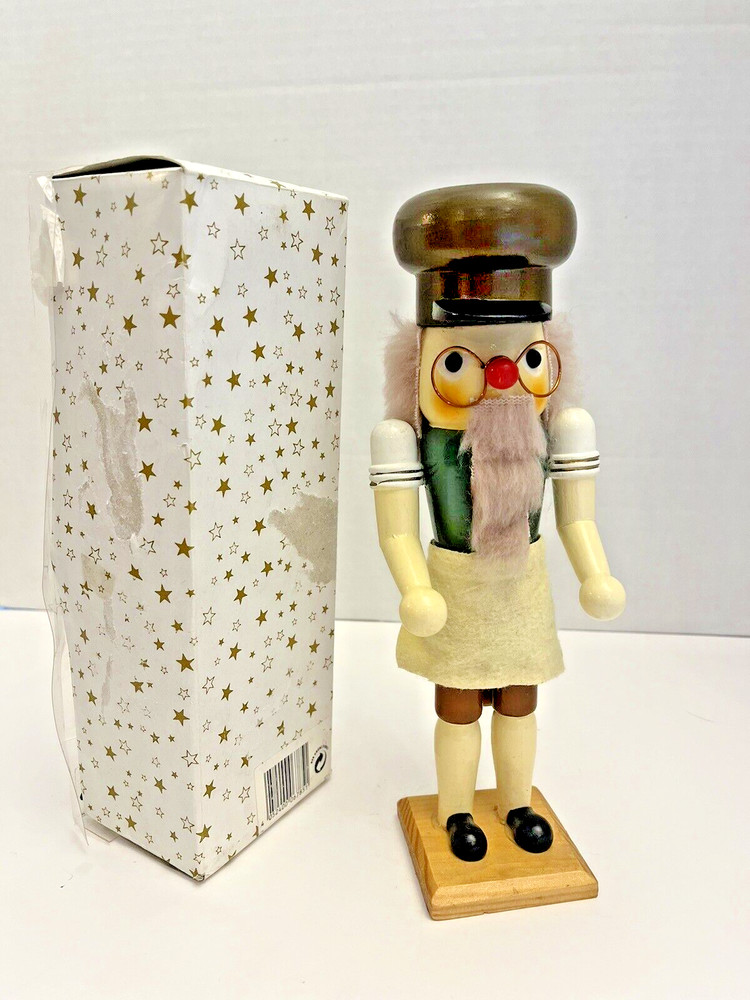 Vintage German Nutcracker Craftsman Character 10" Collectable German Made