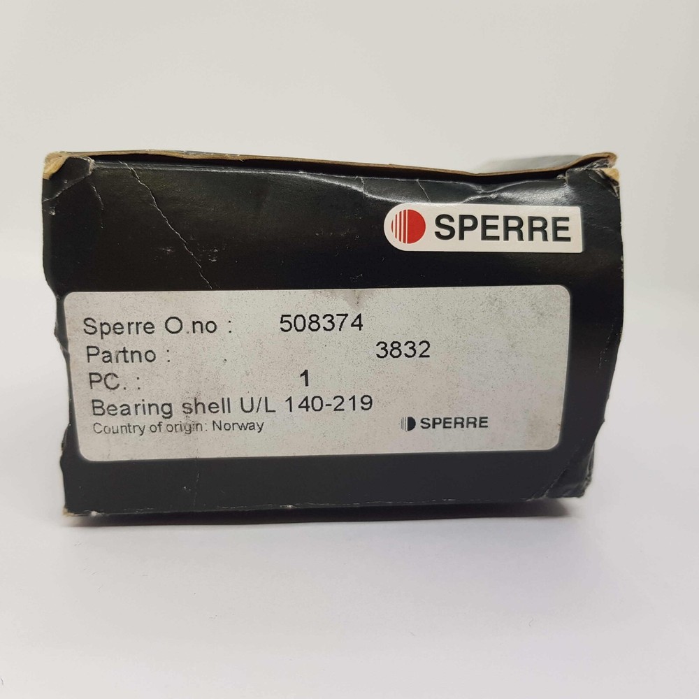 SPERRE 3832 BEARING SHELL