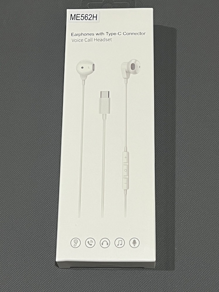 Wired Headphones with Microphone Type C Connection