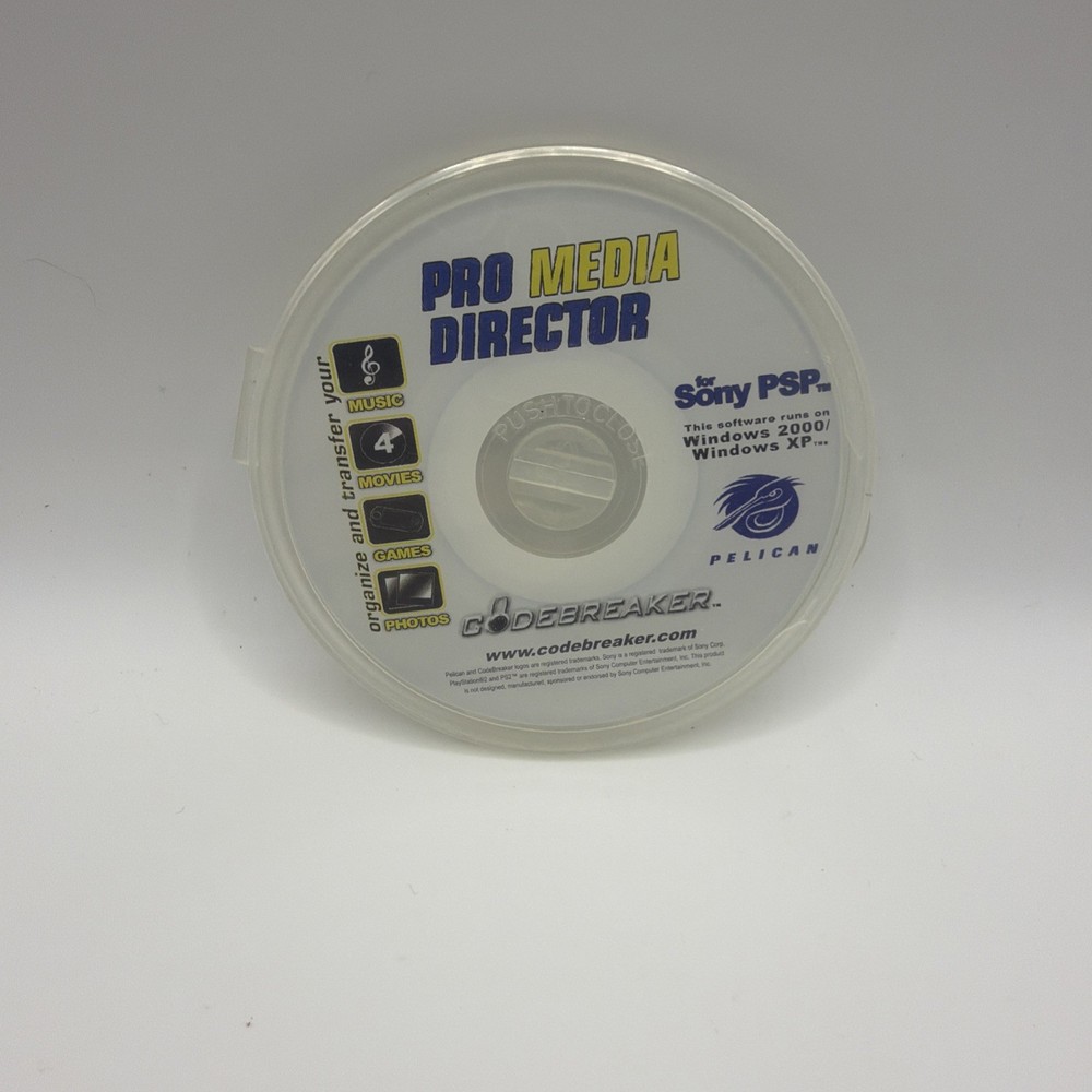 Pro Media Director For Sony PSP Codebreaker