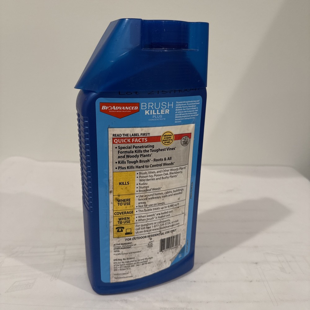 BioAdvanced Brush Killer Plus Concentrate 32 Fl Oz