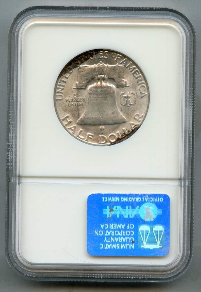 1952 S Franklin Silver Half Dollar NGC MS 65