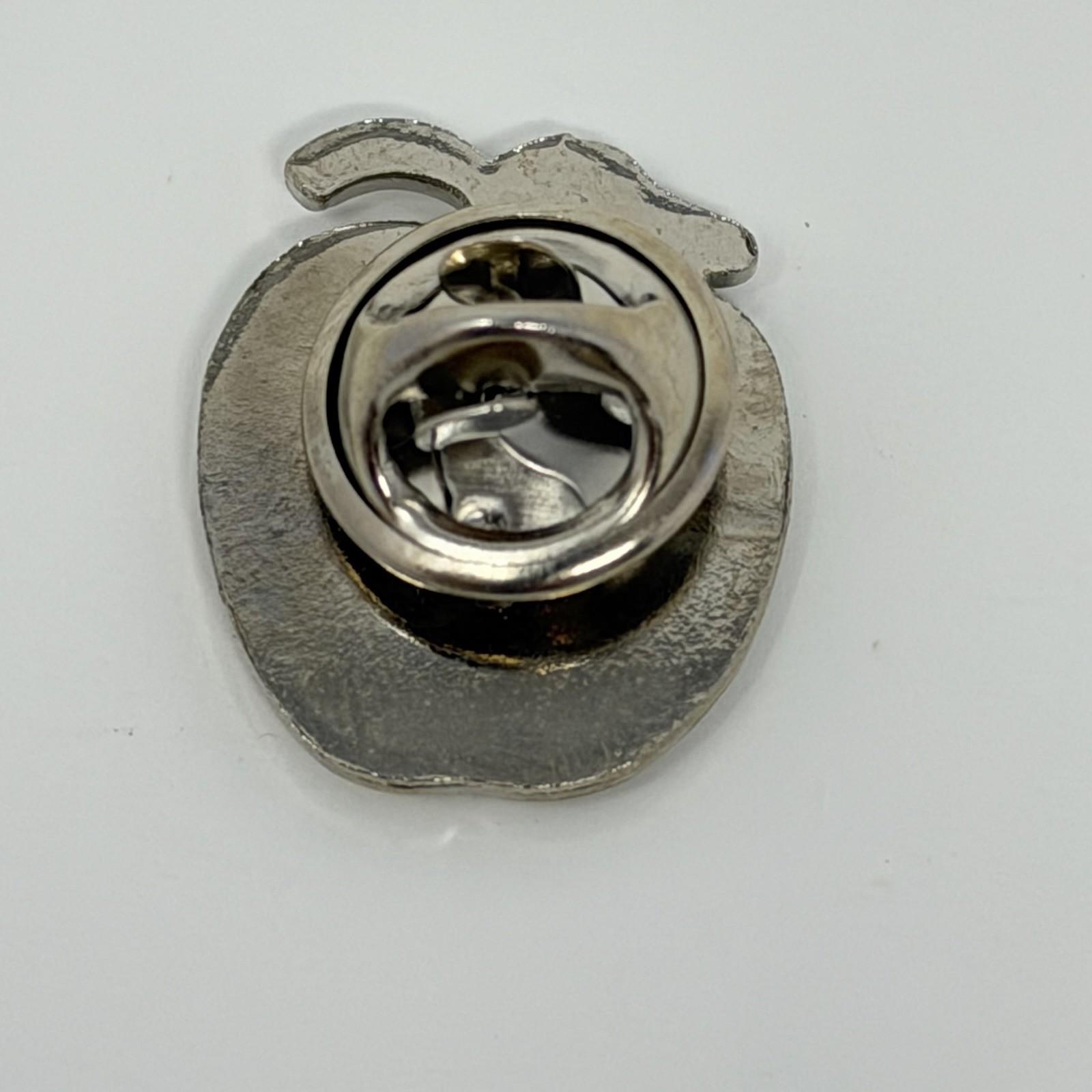 USPS Postal Service Inspector Enamel Lapel Pin Apple Silver Tone