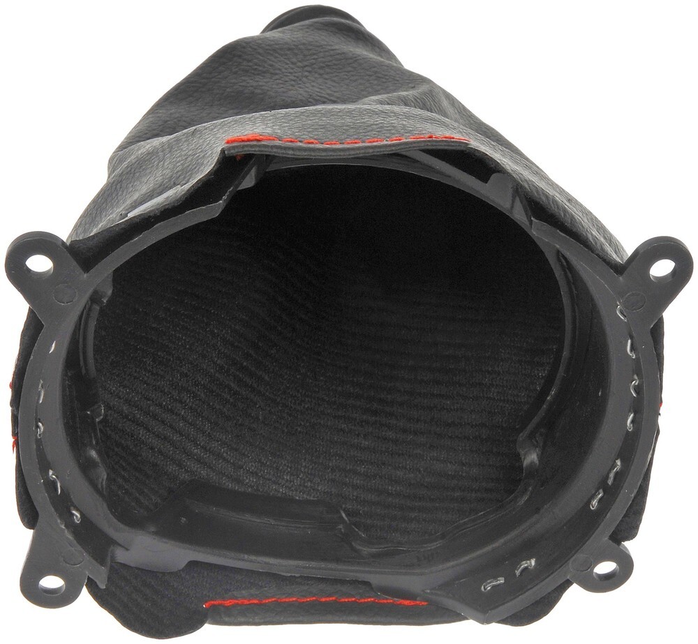 Dorman 76802 Shift Boot Black Red Stich