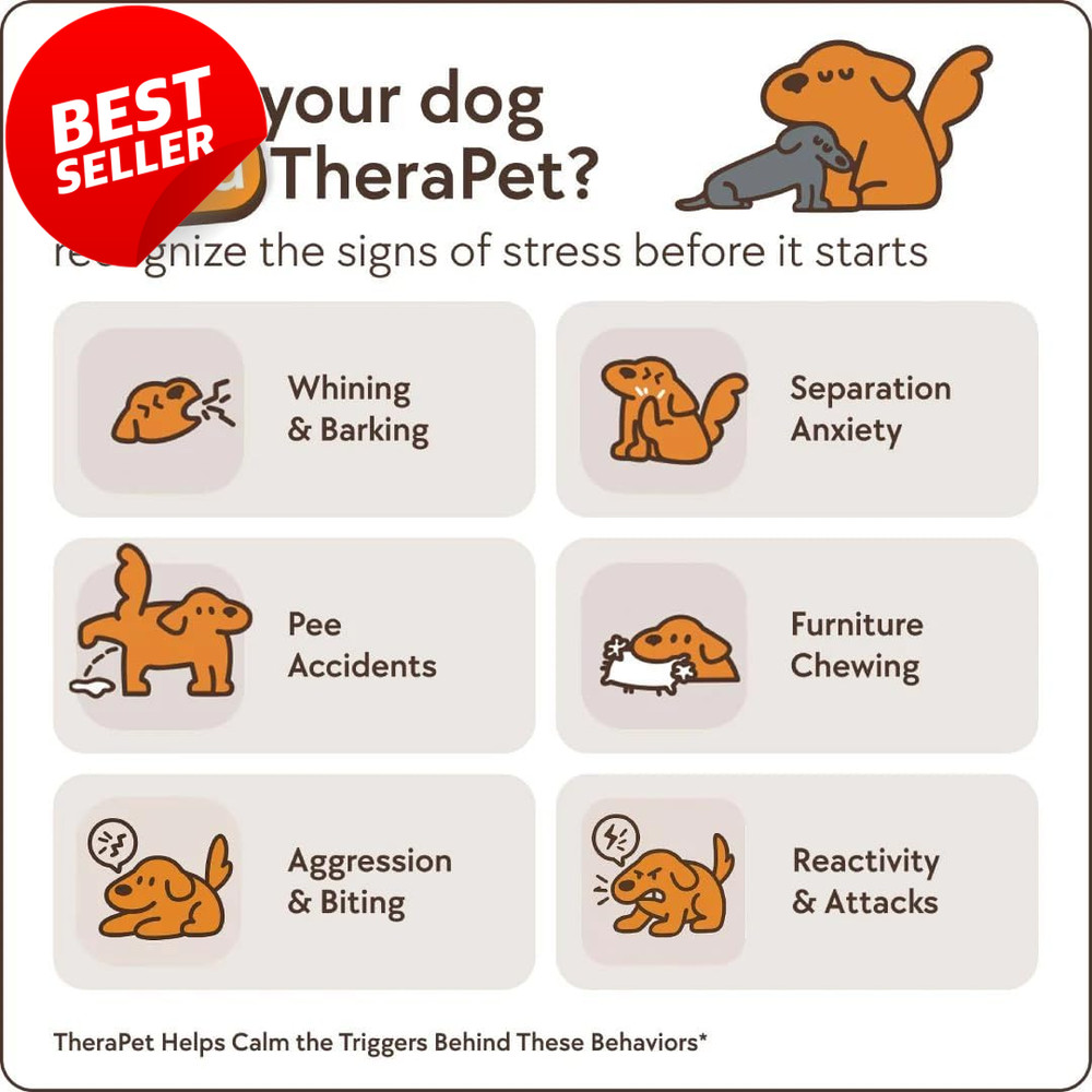 Dog Calming Diffuser Refill 2 Pack 60 Day Therapet MD - US