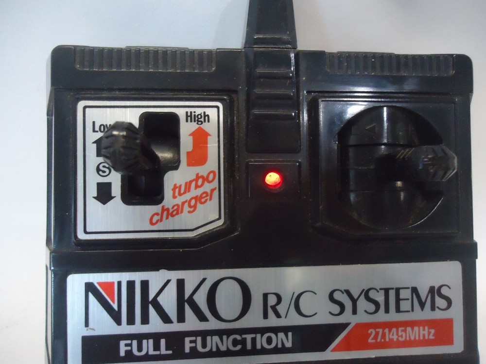 Nikko R/C Systems 27mhz Remote Control Controller Only Power Light Comes on