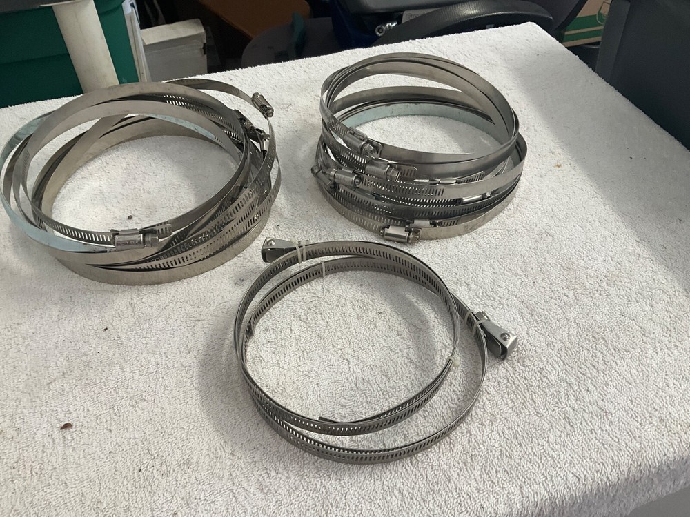 Worm Gear Clamps Stainless - New