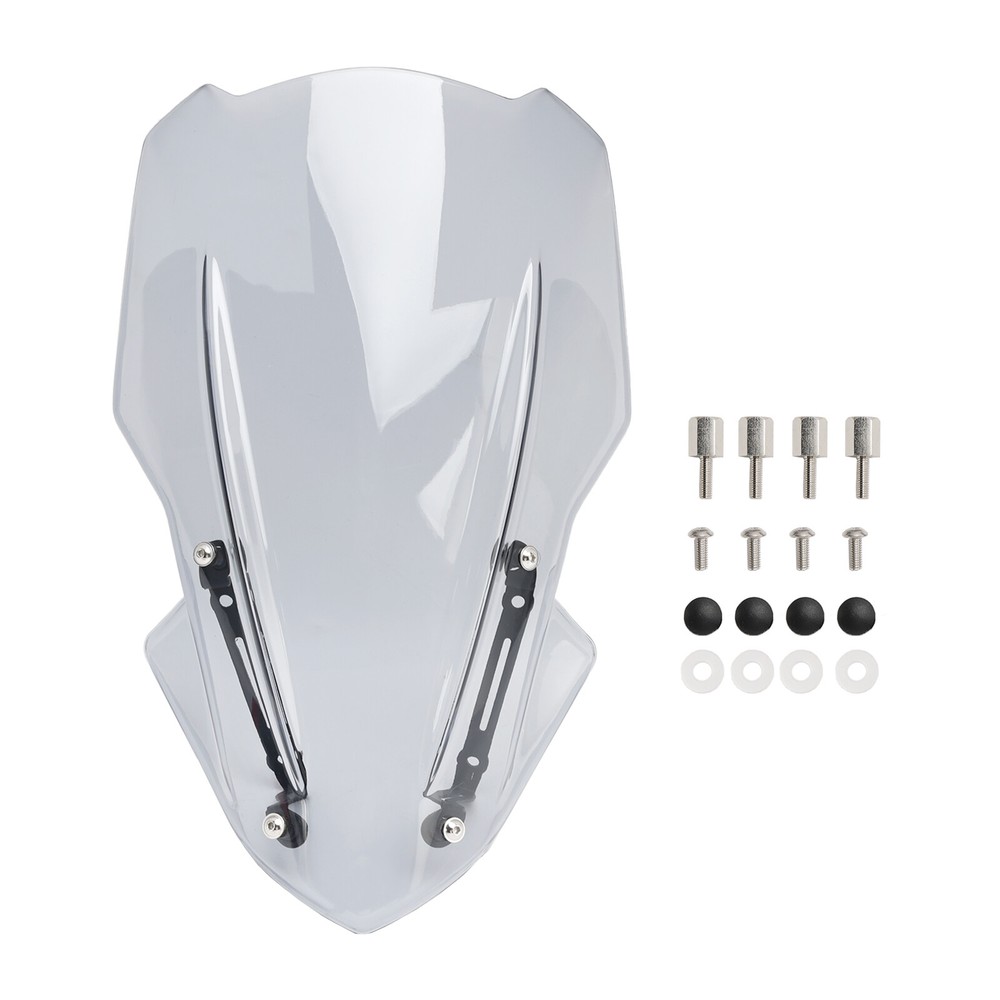 Windscreen Windshield Screen with Bracket For Kawasaki Z900 2017-18 Clear