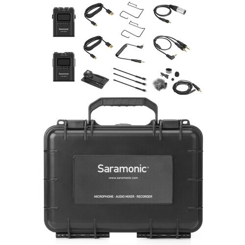 Saramonic UWMIC9S-KIT1 Camera-Mount Wireless Omni Lavalier Microphone System