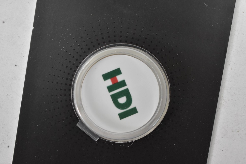 Dot.Classic White Brand Dot Dome Shaped Epoxy Phone Attachment Network Dot.Thin