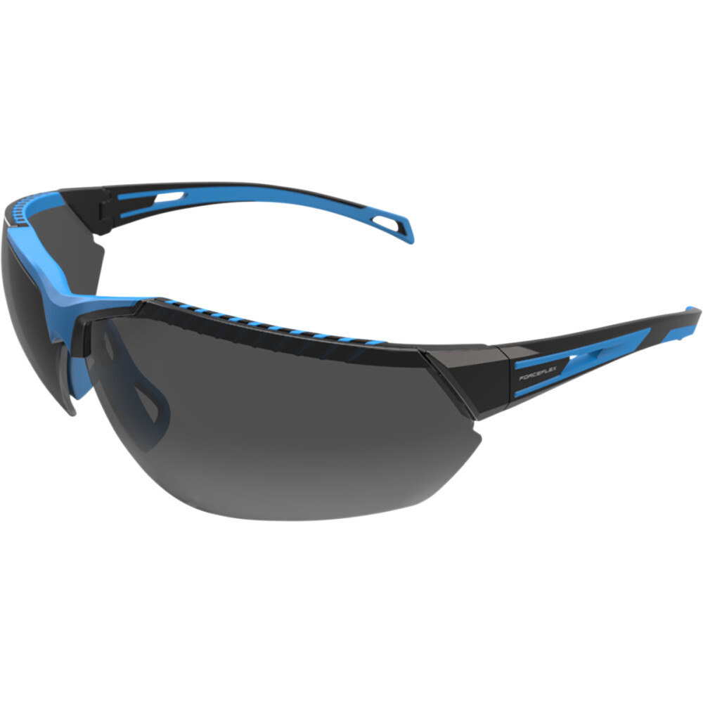 Forceflex FF4 Sunglasses - Black/Blue - Smoke