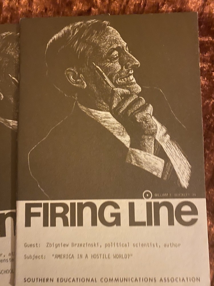 FIRING LINE Playbook Script Transcript 11 Booklets - Mint Condition 1970s