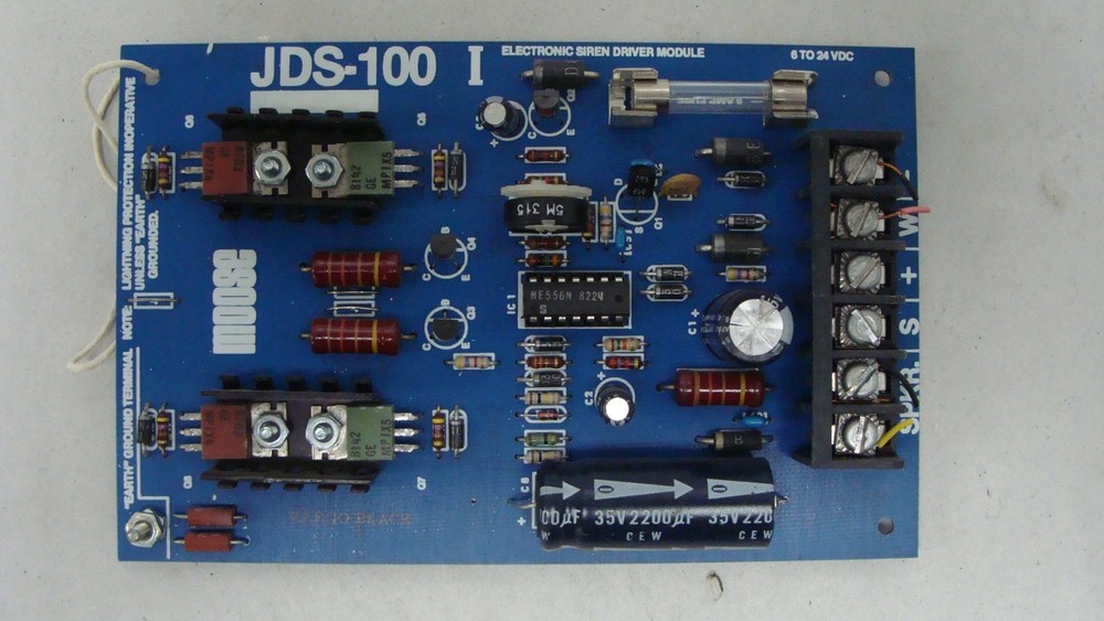 MOOSE JDS-100 high-power electronic siren driver module