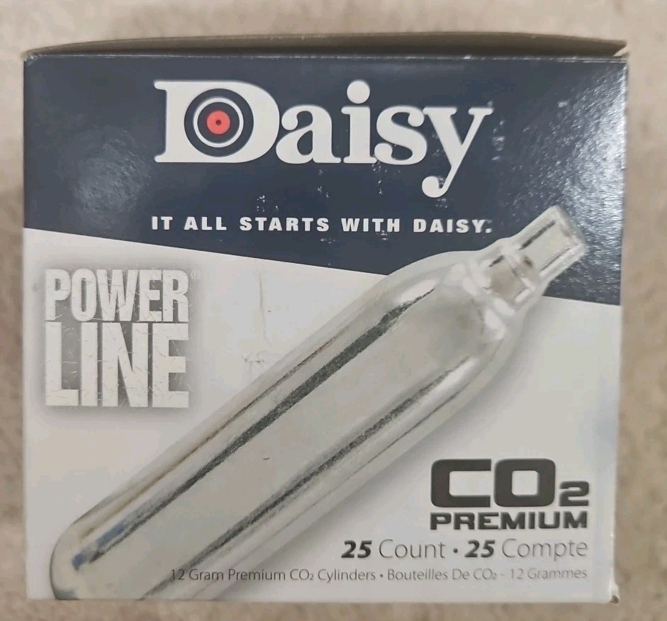 Daisy Power Line Co2 Premium 20 Count Missing 5 From Box